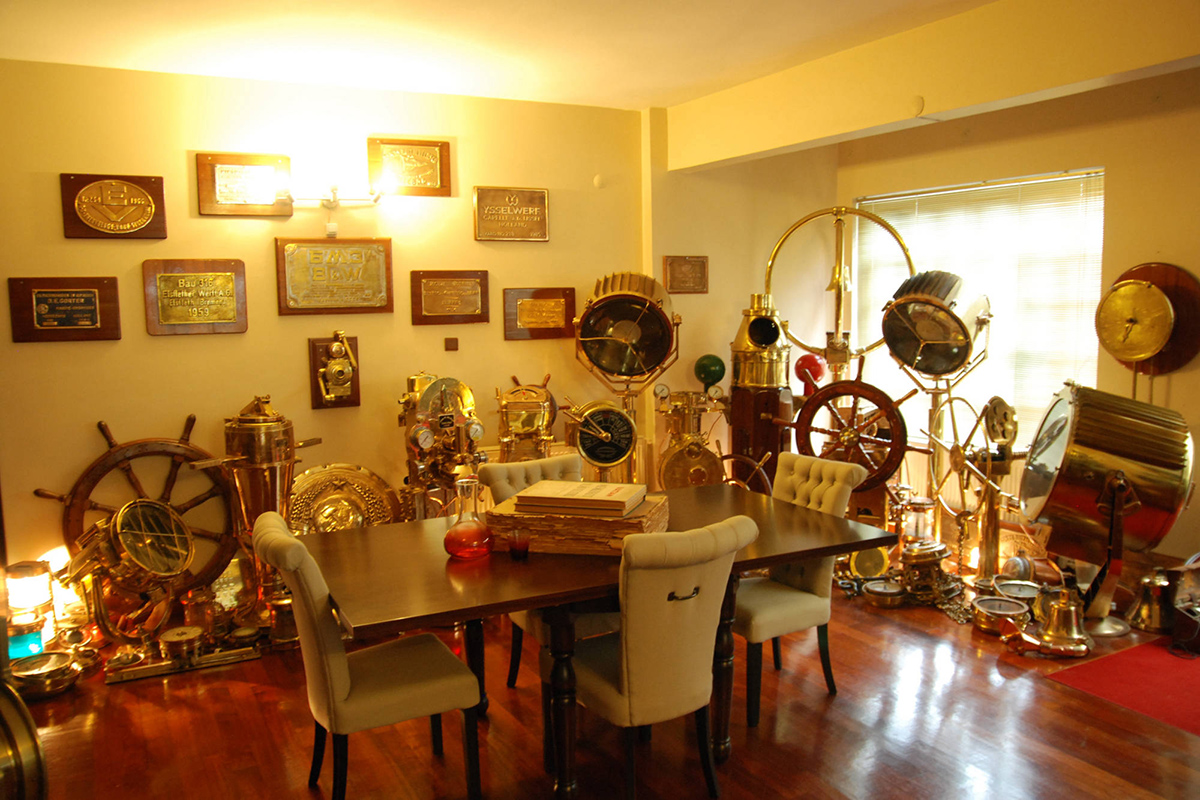 Marine Antiques in Our Office